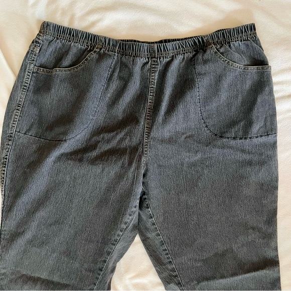 JMS Washed Black Boot Leg Jeans - Picture 3 of 11